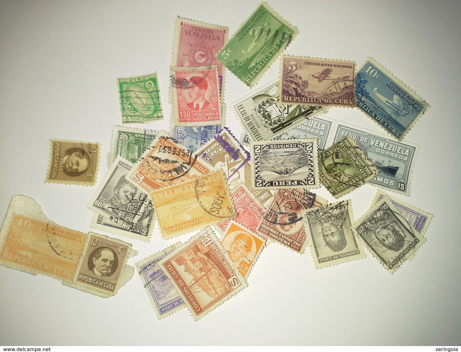 Lot Stamps Mundo Para Identificar - Kilowaar (min. 1000 Zegels)