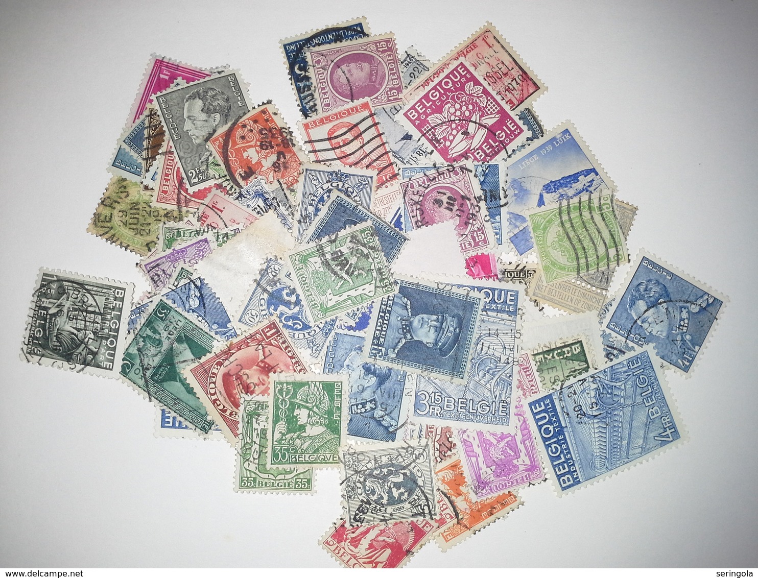 Lot stamps mundo para identificar