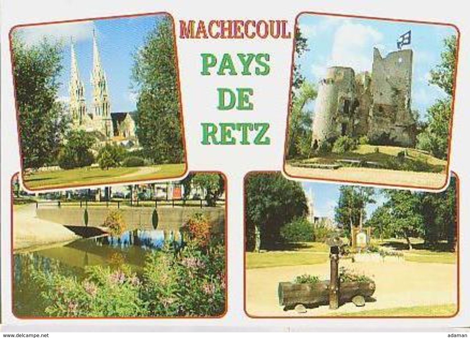 Loire Atlantique        H650        Machecoul ( 4 Vues ) - Machecoul
