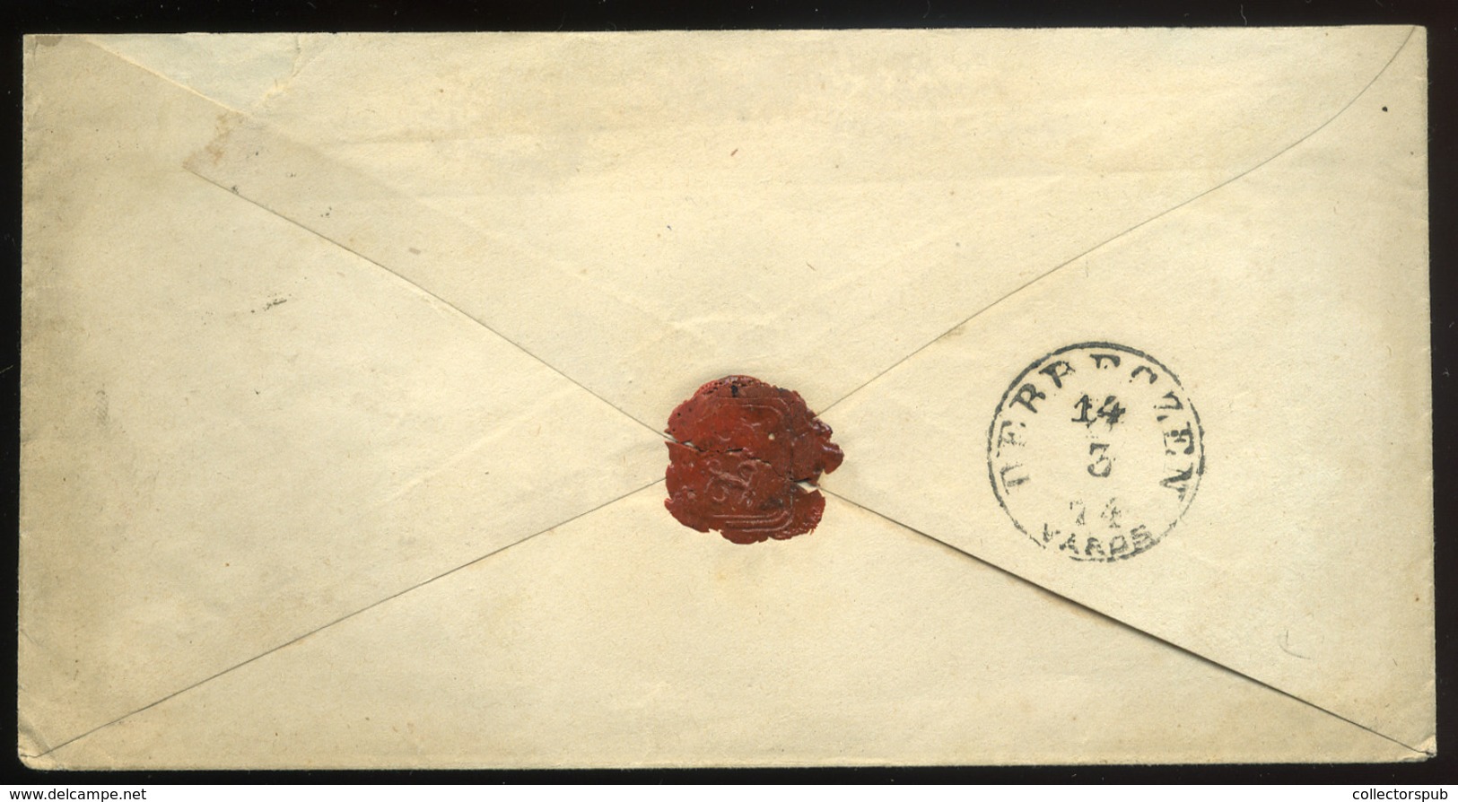 BIHARSÁMSON 1874. Díjjegyes Boríték Szép Bélyegzéssel (200p) - Used Stamps