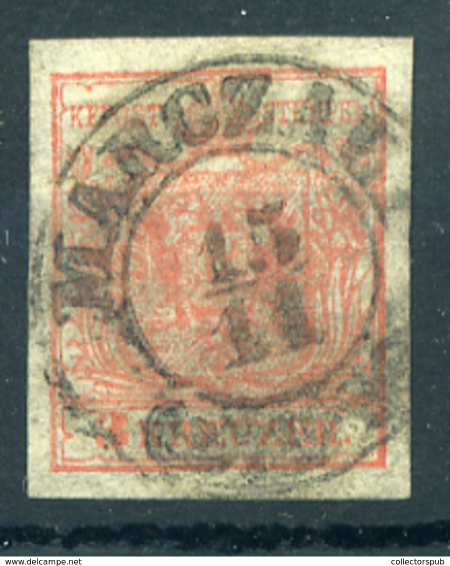 MARCALI 3Kr Szép Bélyegzés - Used Stamps