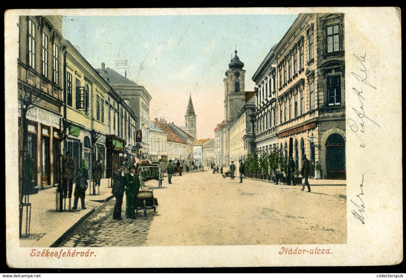 SZÉKESFEHÉRVÁR 1903. Régi Képeslap - Hungary