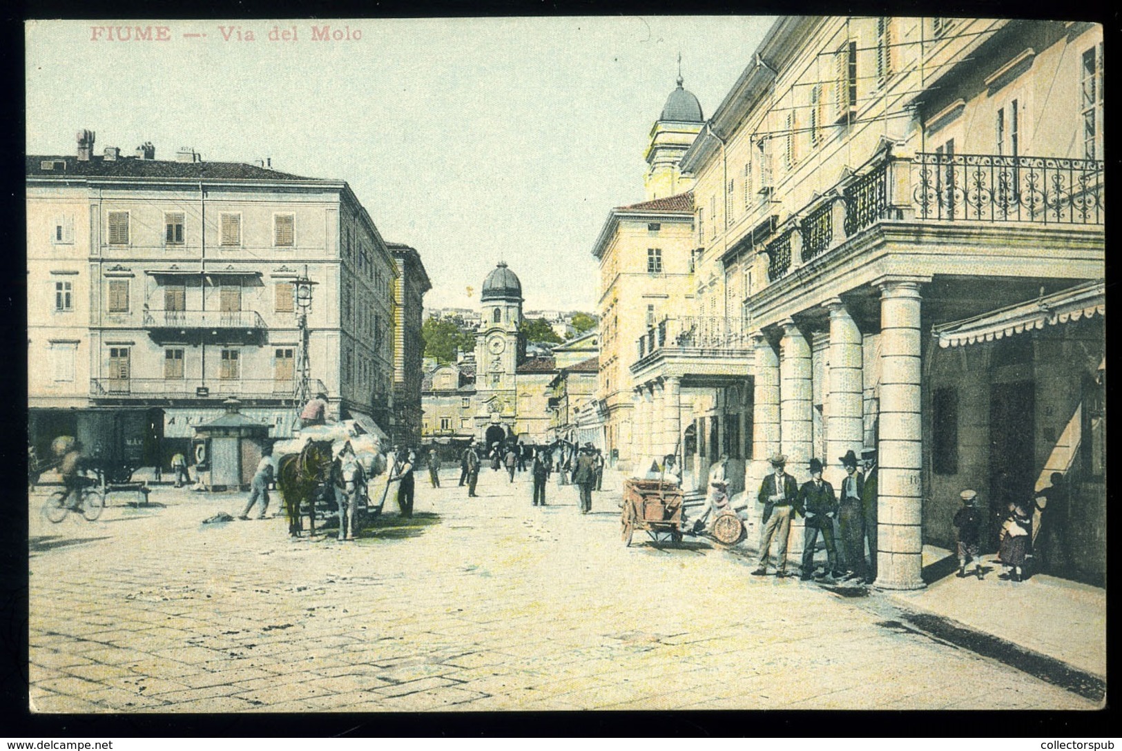 FIUME 1905. Ca. Régi Képeslap - Hongrie