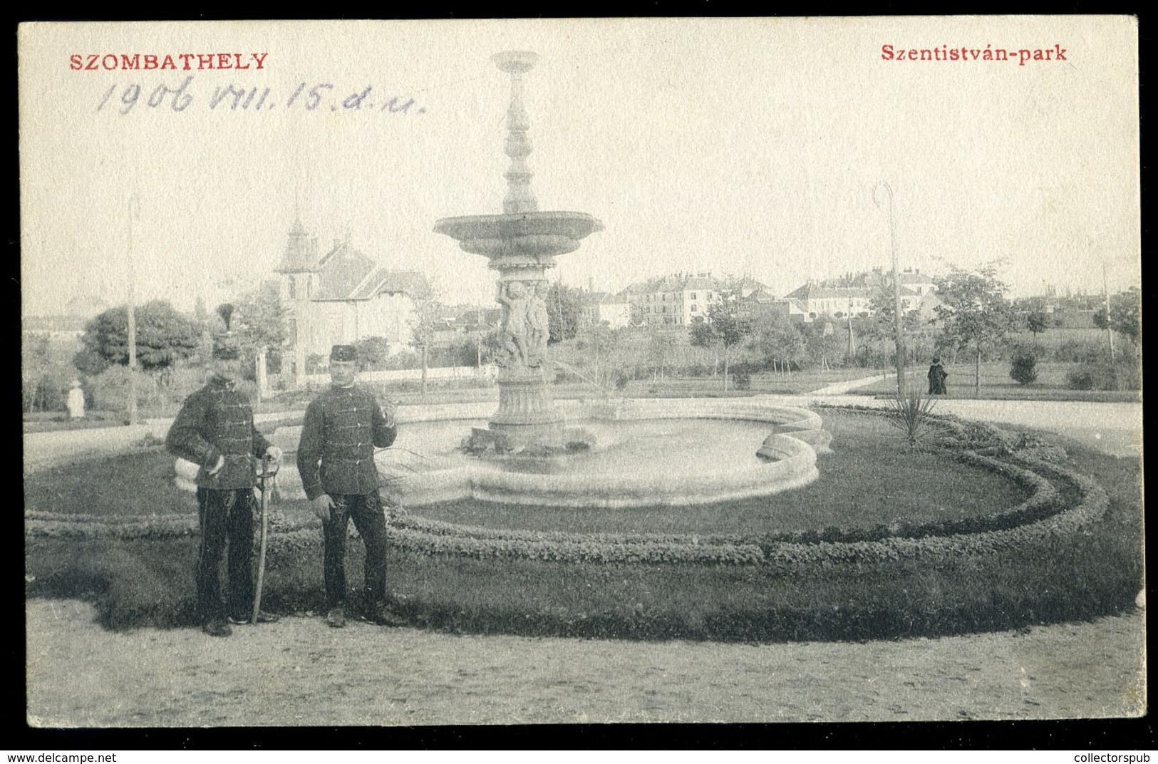 SZOMBATHELY 1905. Ca. Régi Képeslap - Hongrie