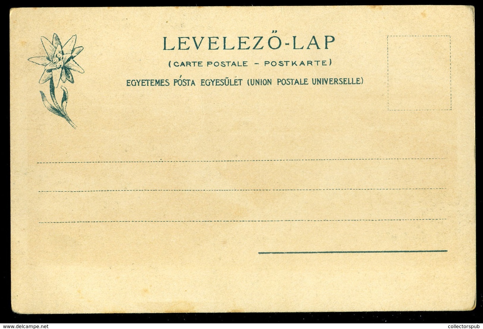 TÁTRA 1910. Ca. Régi Képeslap, Felka - Hongarije