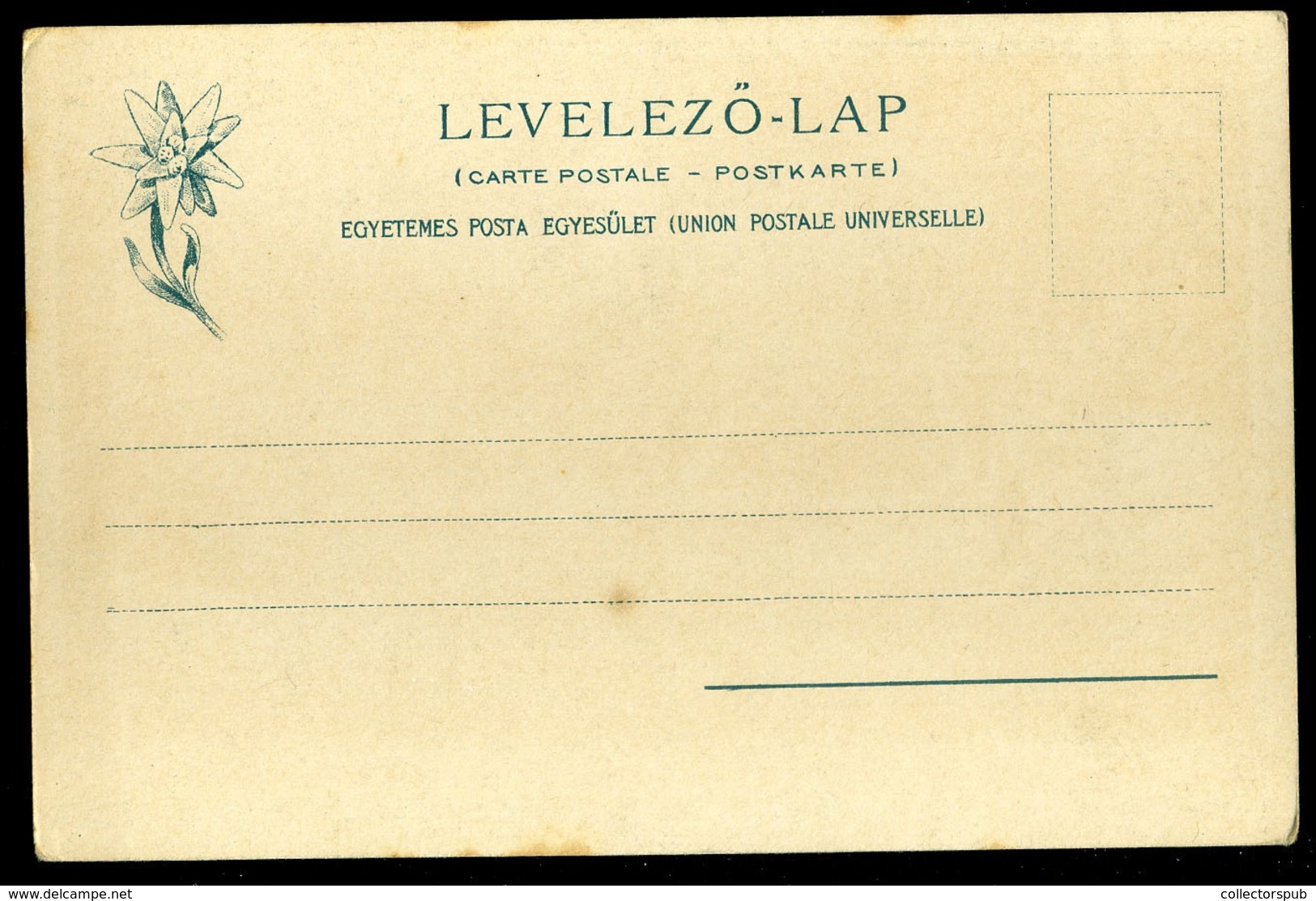 TÁTRA 1900. Ca.. Régi Képeslap - Hongarije