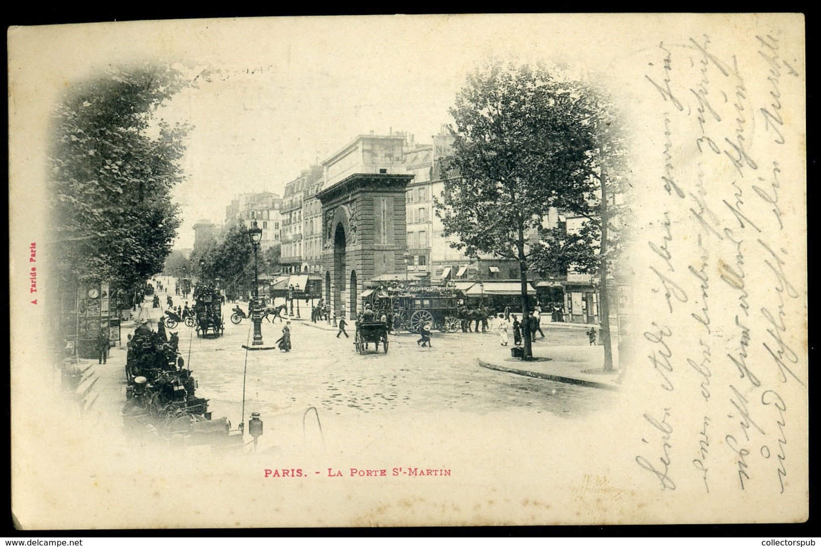 PÁRIZS 1900. Képeslap Világkiállítási Bélyegzéssel Budapestre - Hongarije