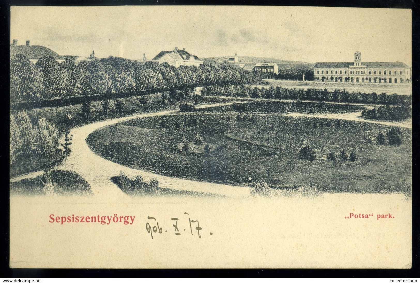 SEPSISZENTGYÖRGY 1906. Régi Képeslap - Hongarije