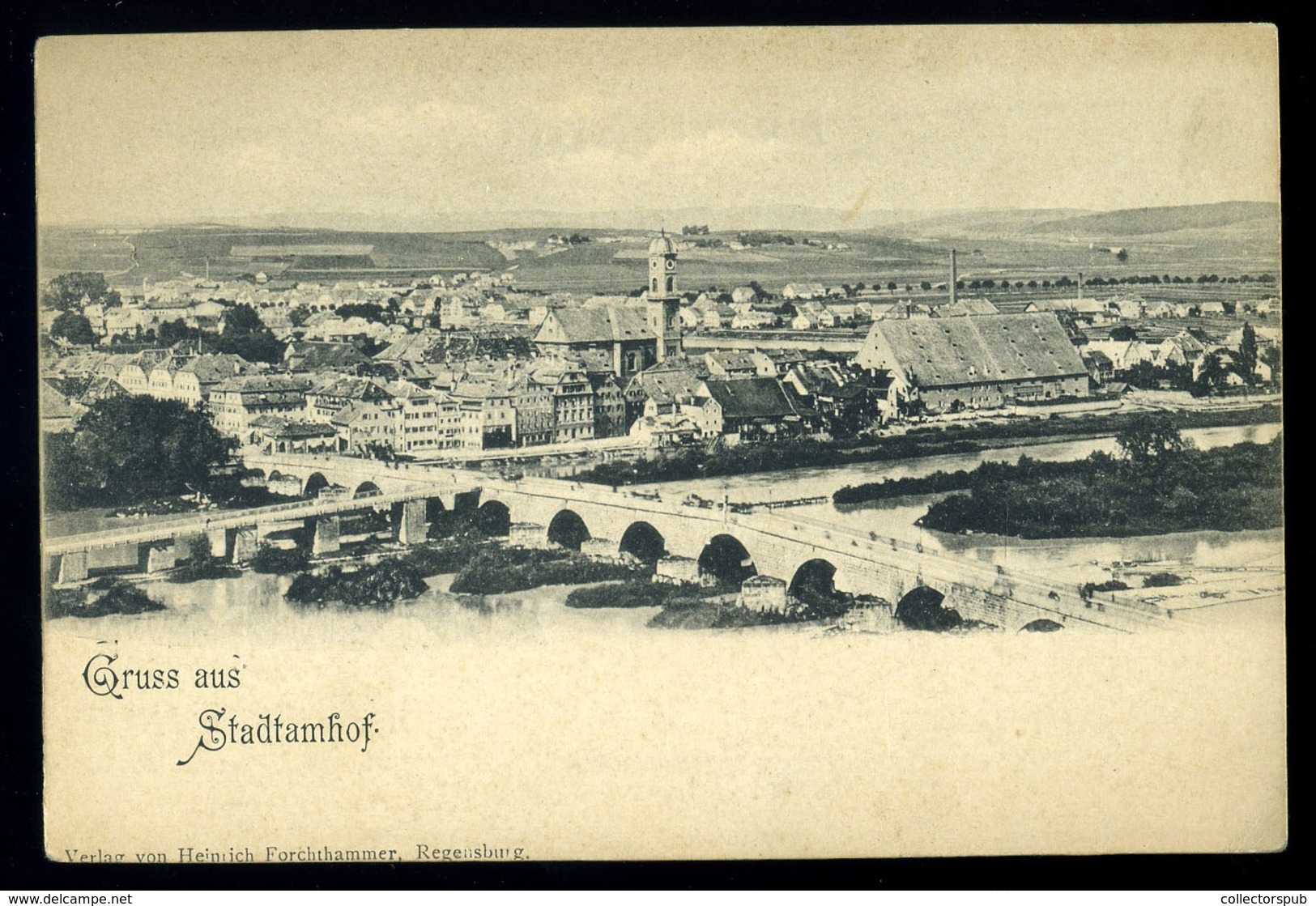 Stadtamhof 1900. Régi Képeslap - Other & Unclassified