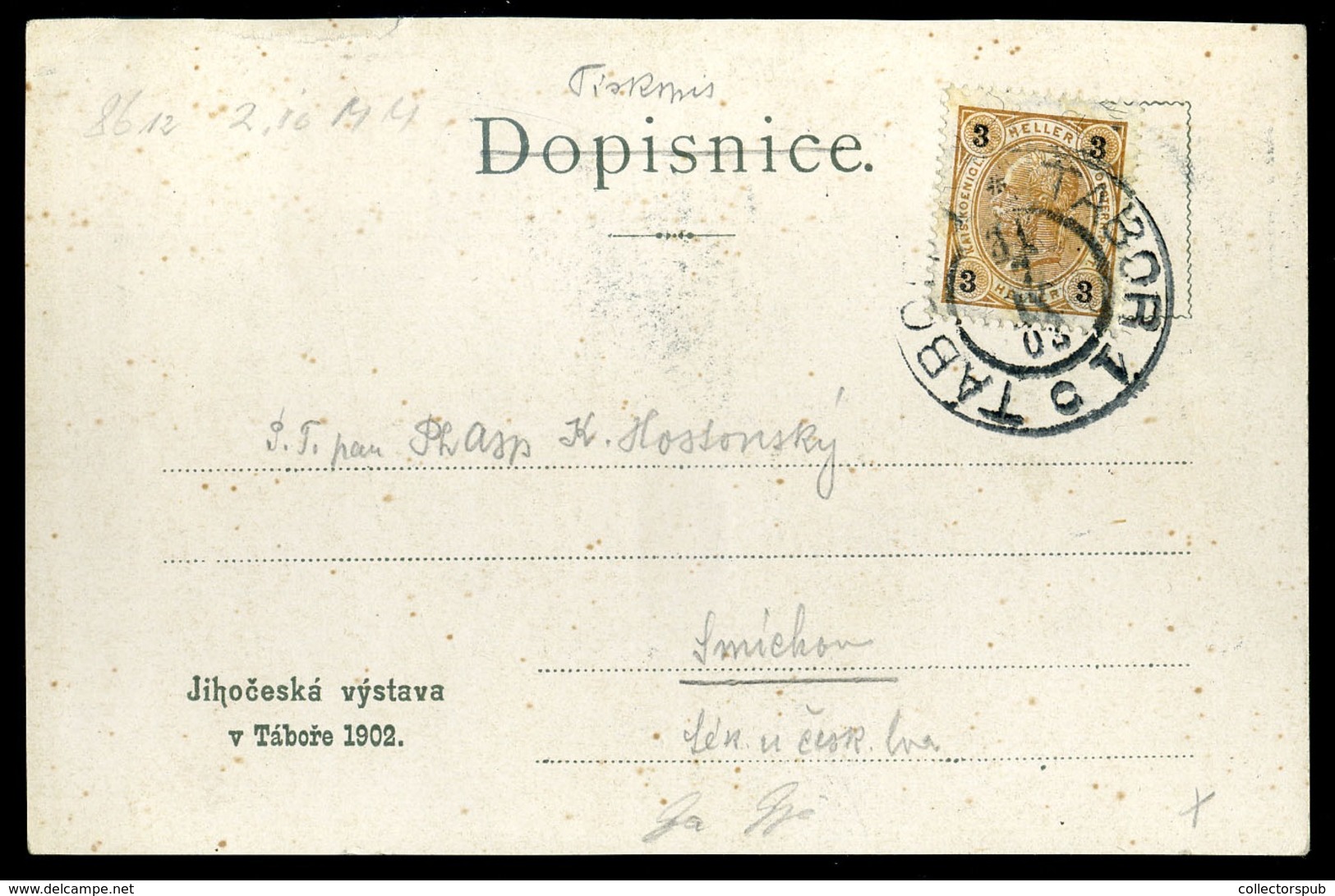 PRIBENIC 1903. Litho Képeslap - Andere & Zonder Classificatie