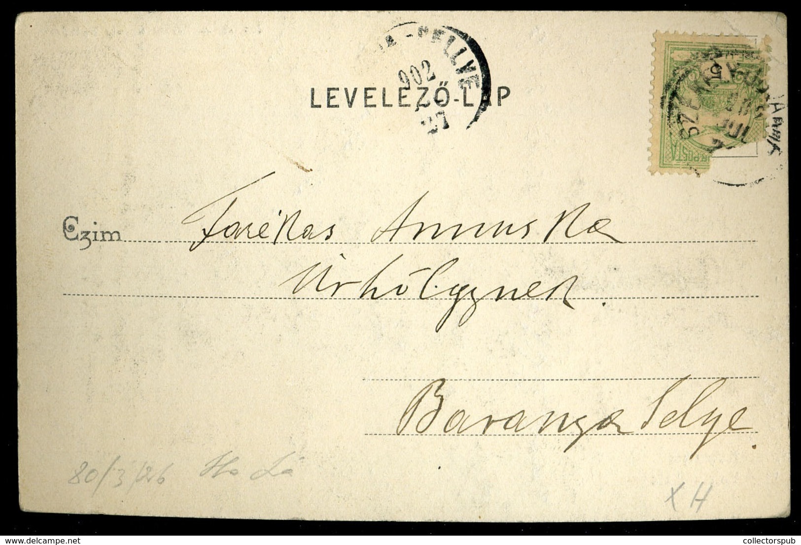 BUDAPEST 1902. Kálvin Térm Régi Képeslap, Divald - Hongarije