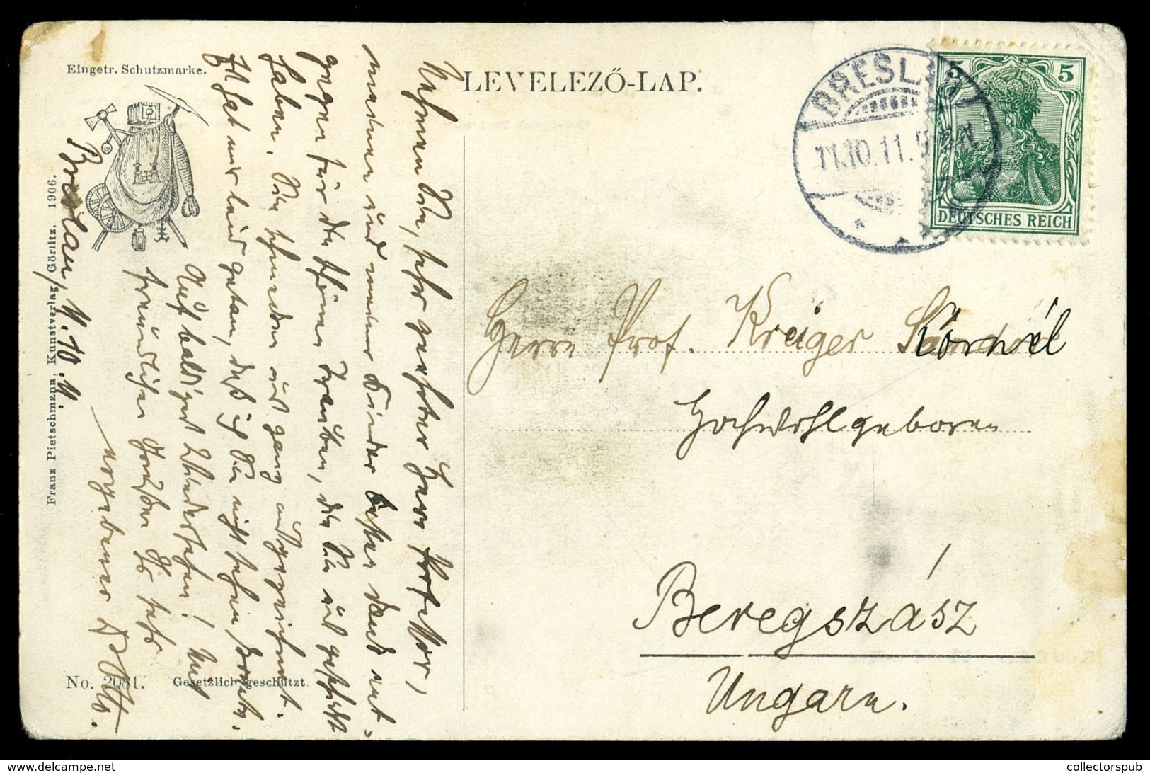 TÁTRA 1911.  Régi Képeslap - Hongarije