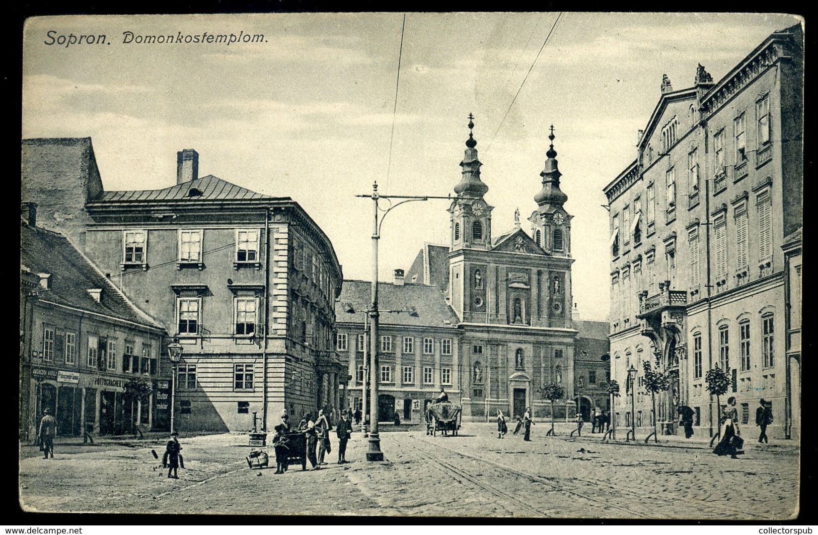 SOPRON 1909. Régi Képeslap - Hongarije