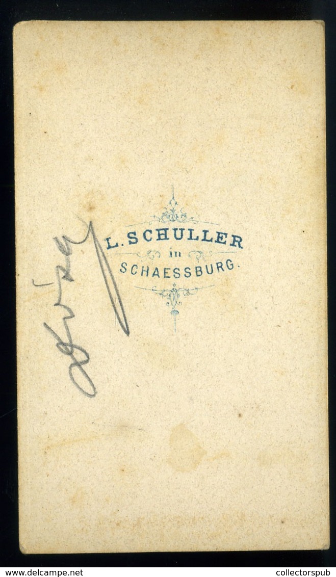 SEGESVÁR 1865-70. Ca. Látkép, Fotó : Schuller - Autres & Non Classés