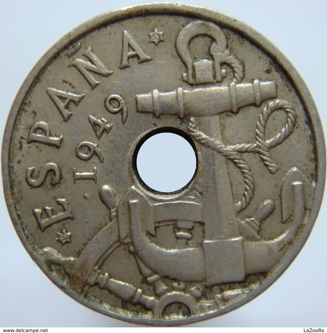 LaZooRo: Spain 50 Centimos 1953 XF - 50 Centimos