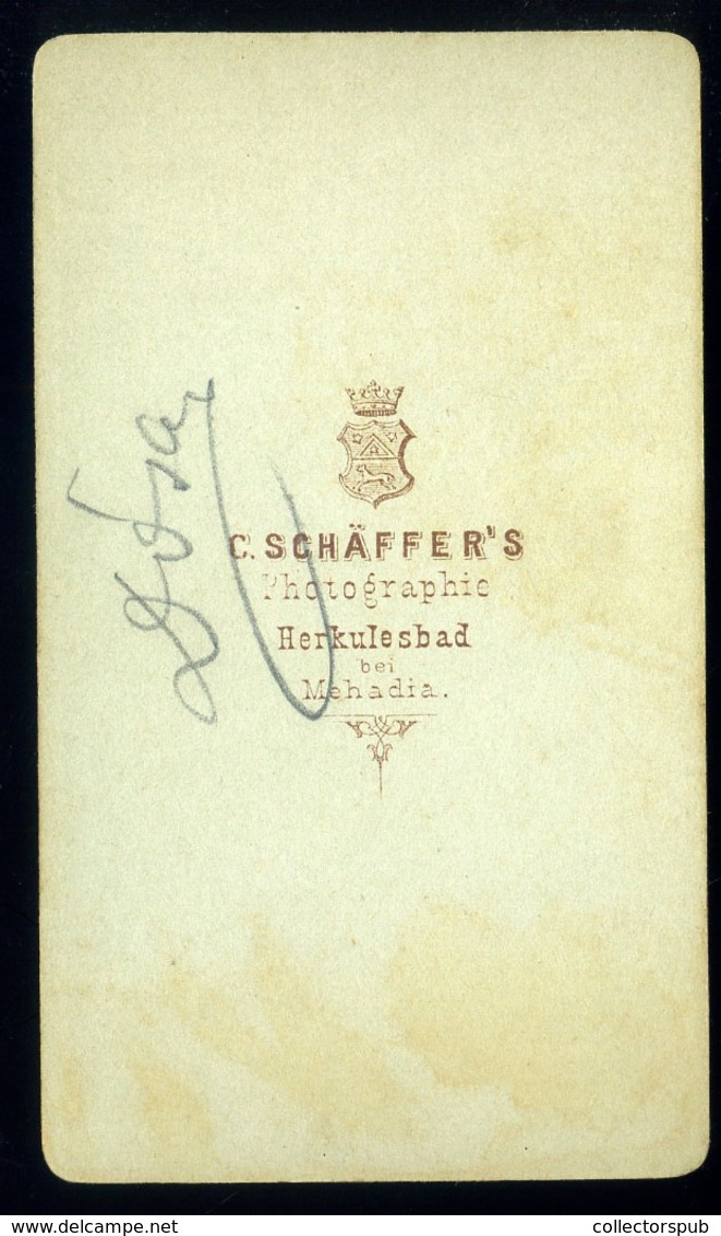 VASKAPU 1860-65. Ca. Látkép, Visit Fotó : Schaffer's - Other & Unclassified