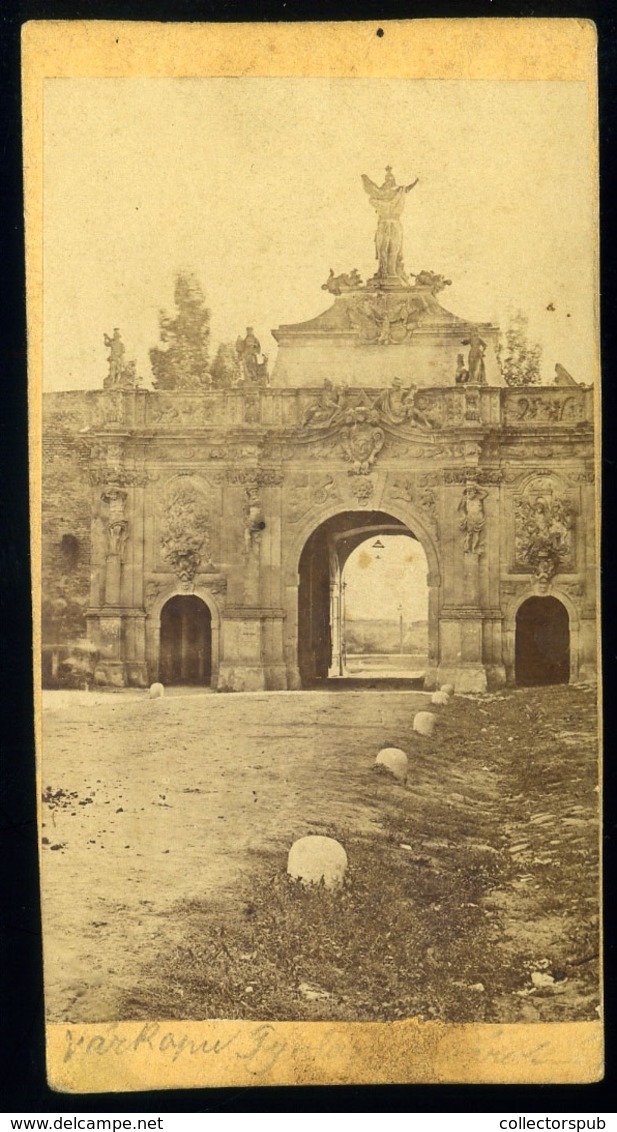 GYULAFEHÉRVÁR 1860-65. Ca. Látkép, Visit Fotó - Autres & Non Classés