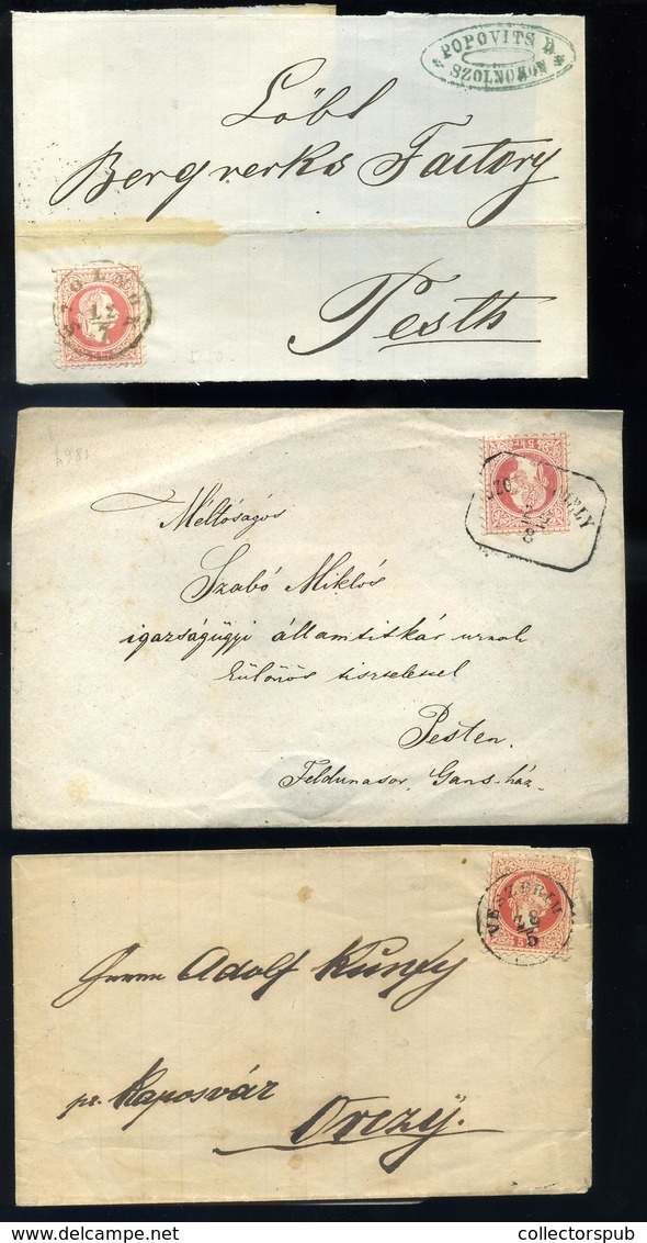 1867. 8 Db Küldemény, Jó Darabok - Used Stamps