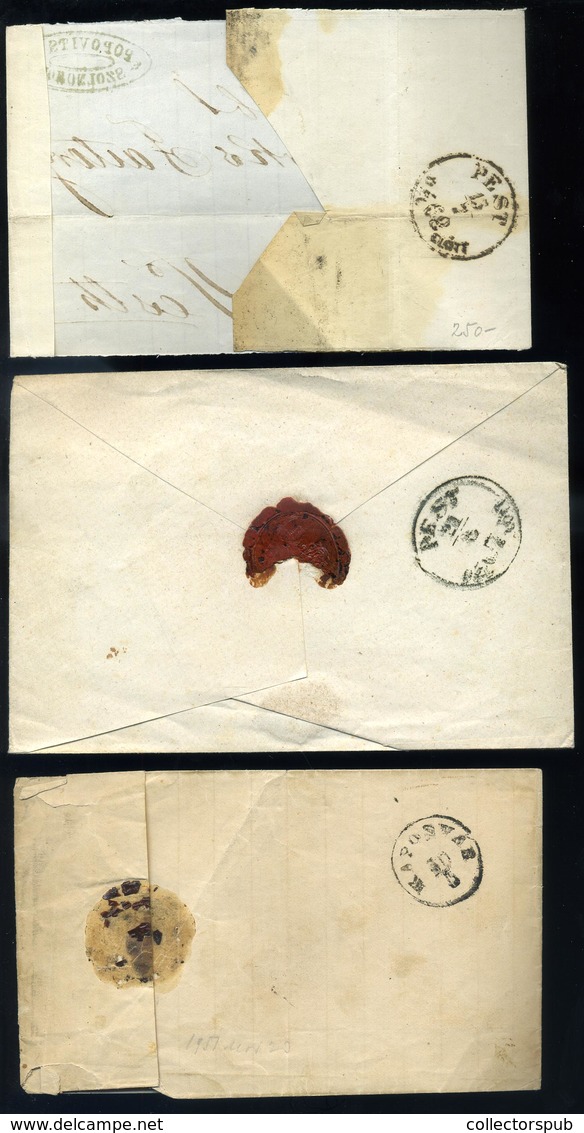 1867. 8 Db Küldemény, Jó Darabok - Used Stamps