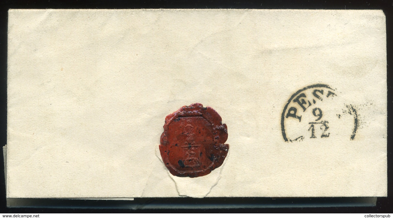 NAGYKŐRÖS 1861. Szép 5kr-os Levél, Tartalommal Pestre Küldve - Used Stamps