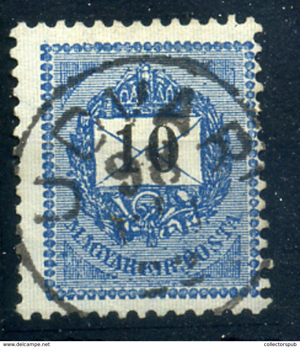 UDVARI 10Kr , Szép Bélyegzés - Used Stamps