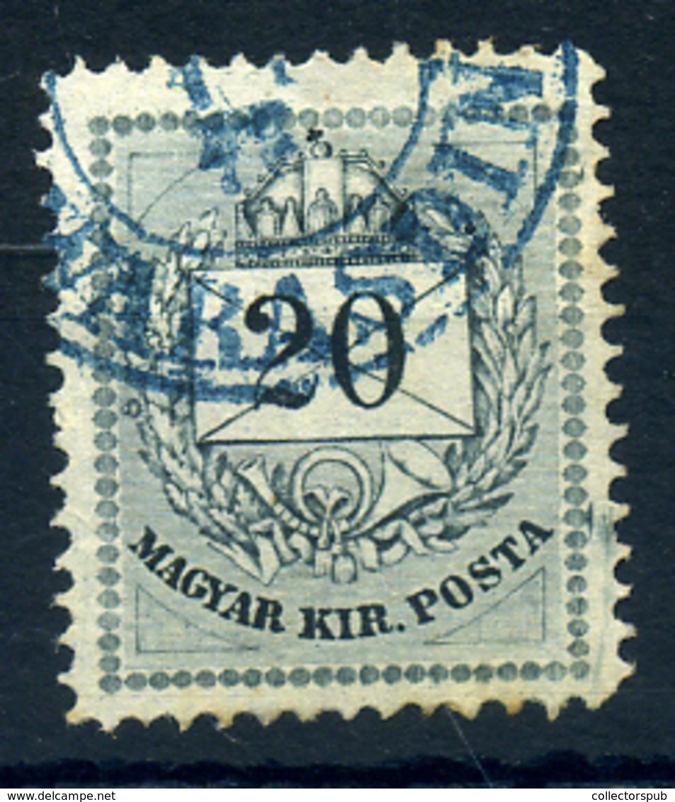 VARASD 20Kr Kék Bélyegzés - Used Stamps