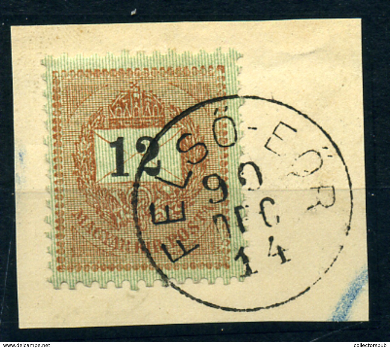 FELSŐEÖR 12Kr Szép Bélyegzés - Used Stamps