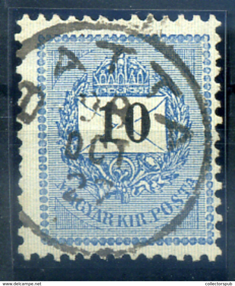 BATTA 10Kr Szép Bélyegzés - Used Stamps