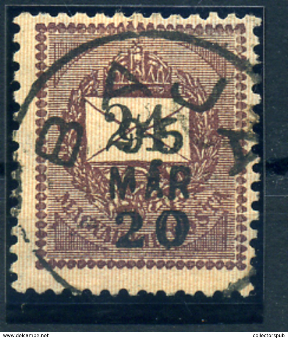 BAJA 24Kr Szép Bélyegzés - Used Stamps