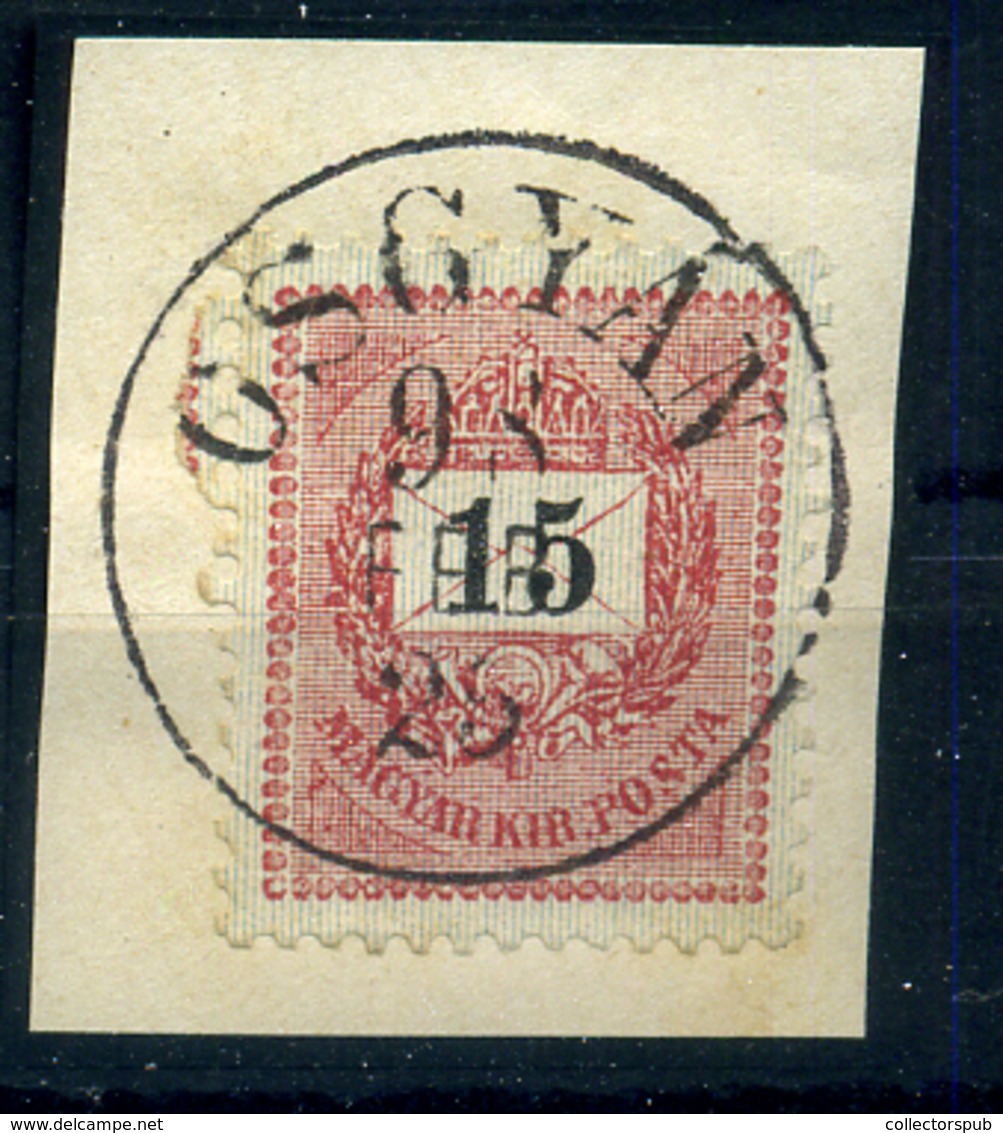 OSGYÁN 15Kr Luxus Bélyegzés - Used Stamps