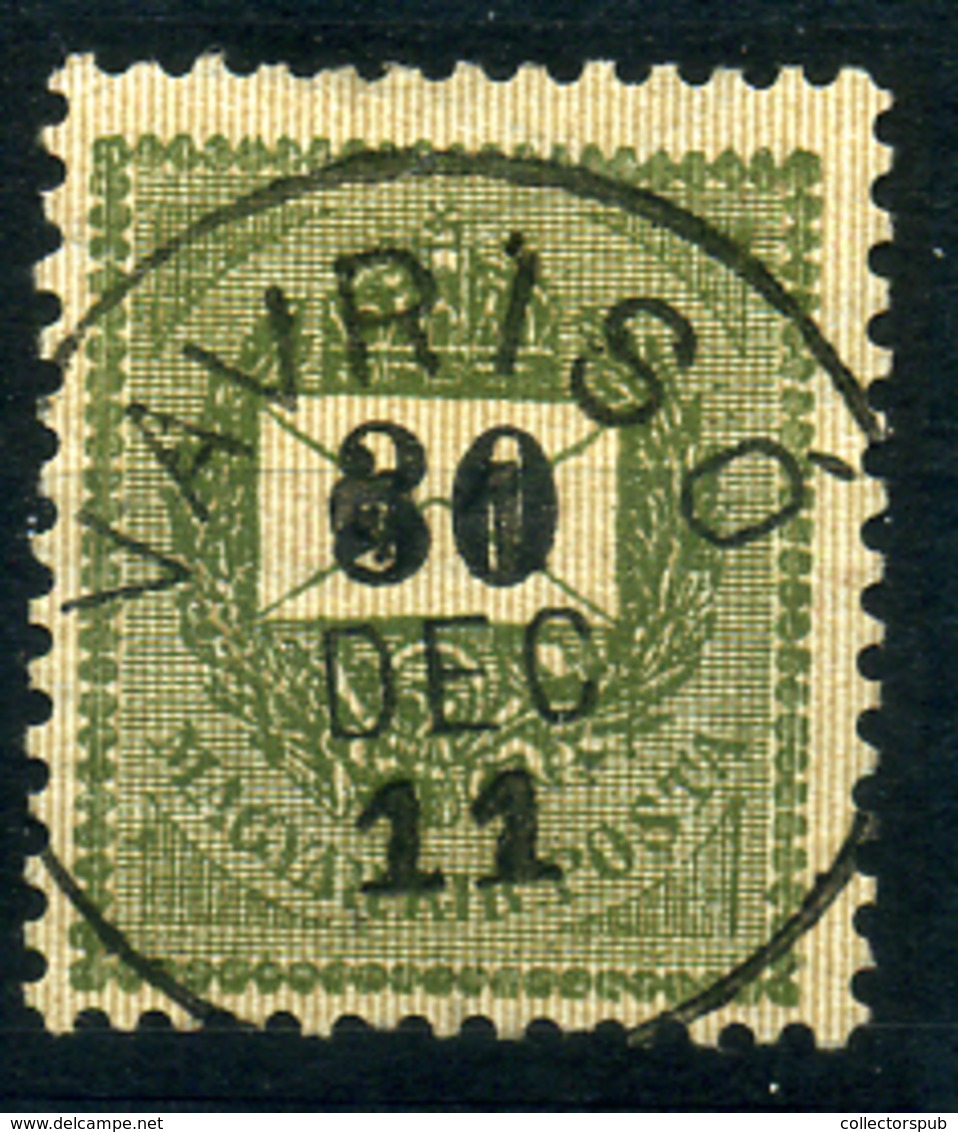 VAVRISÓ / Vavrišovo 30Kr Szép Bélyegzés - Used Stamps