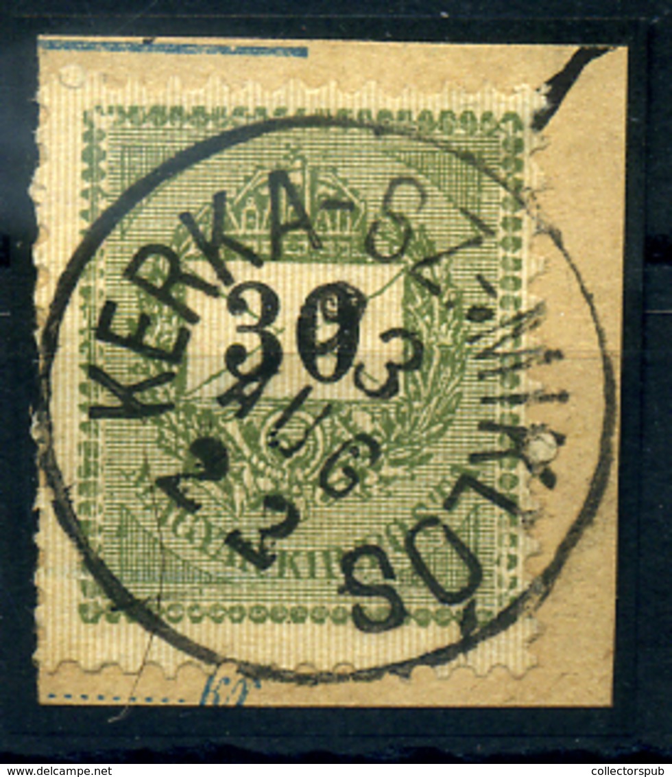 KERKASZENTMIKLÓS 30Kr Szép Bélyegzés - Used Stamps