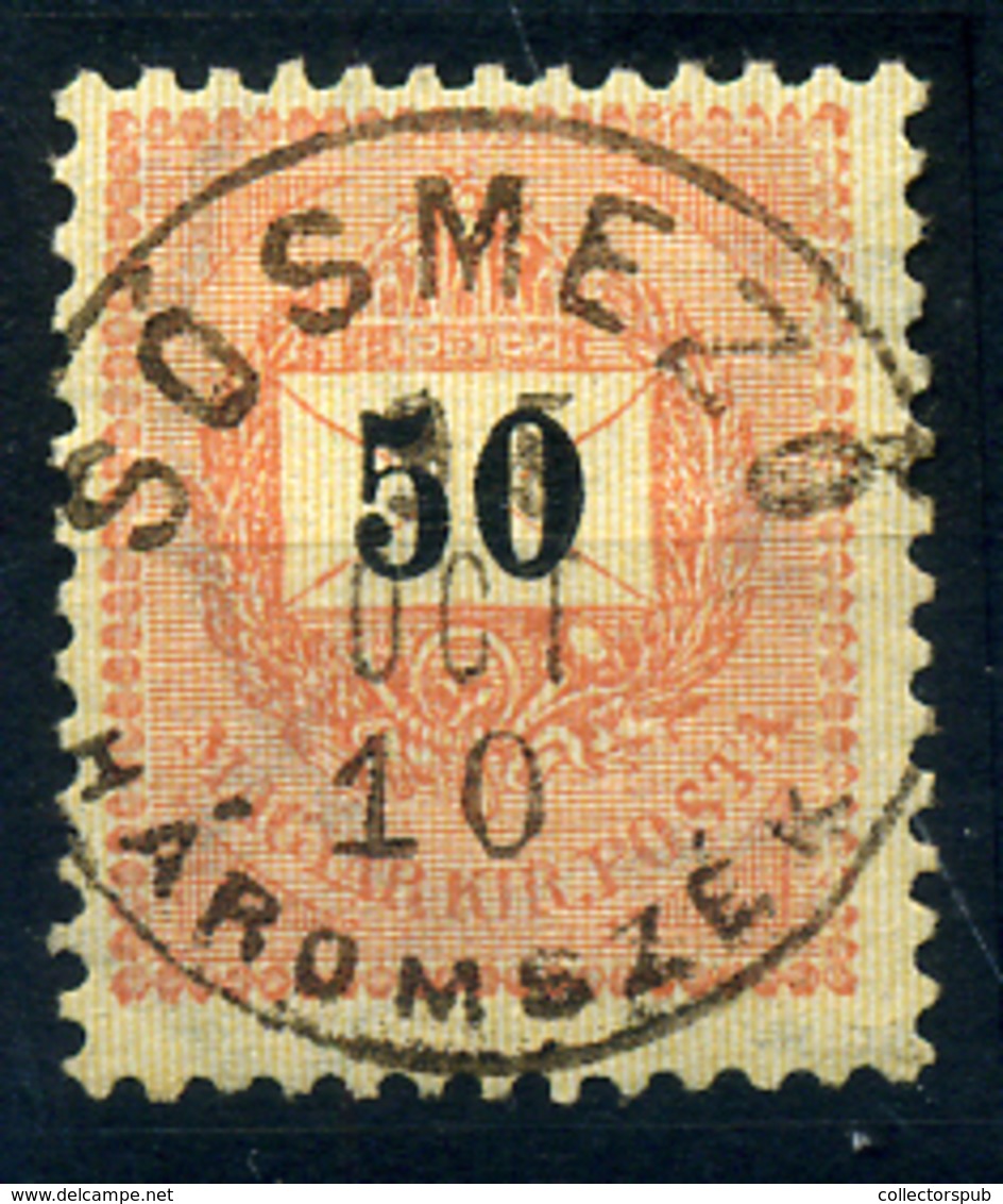 SÓSMEZŐ 50Kr Szép Bélyegzés - Used Stamps