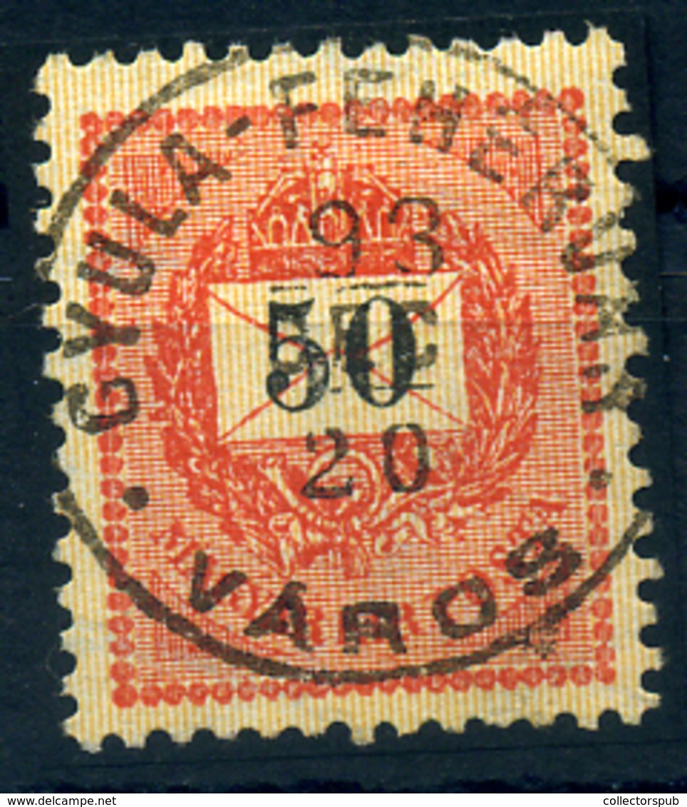 GYULAFEHÉRVÁR 50Kr Szép Bélyegzés - Used Stamps