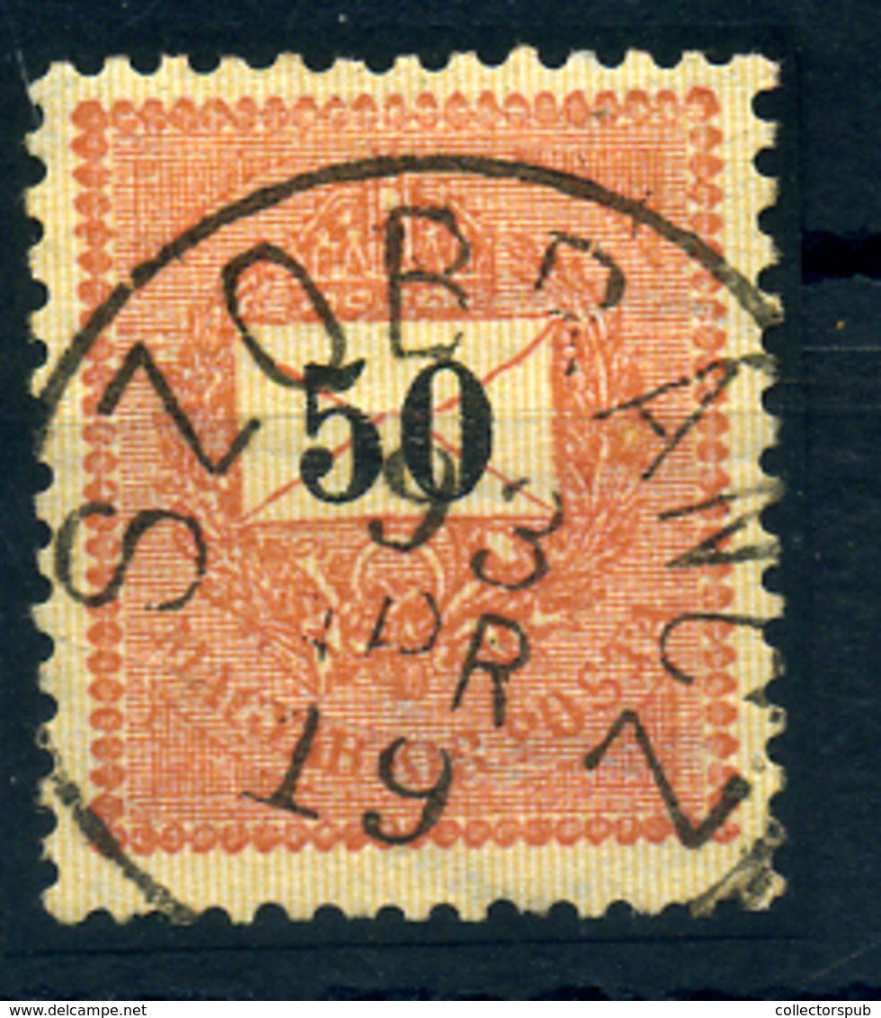 SZOBRÁNC 50Kr Szép Bélyegzés - Used Stamps
