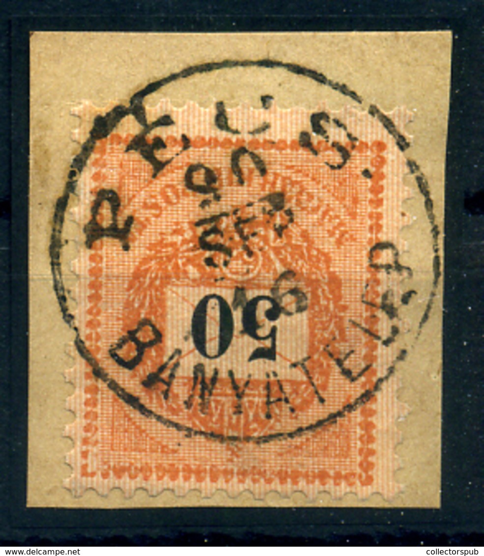 PÉCS Bányatelep 50Kr Szép Bélyegzés - Used Stamps