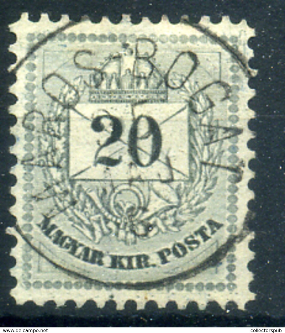 MAROSBOGÁT 20Kr Szép Bélyegzés - Used Stamps