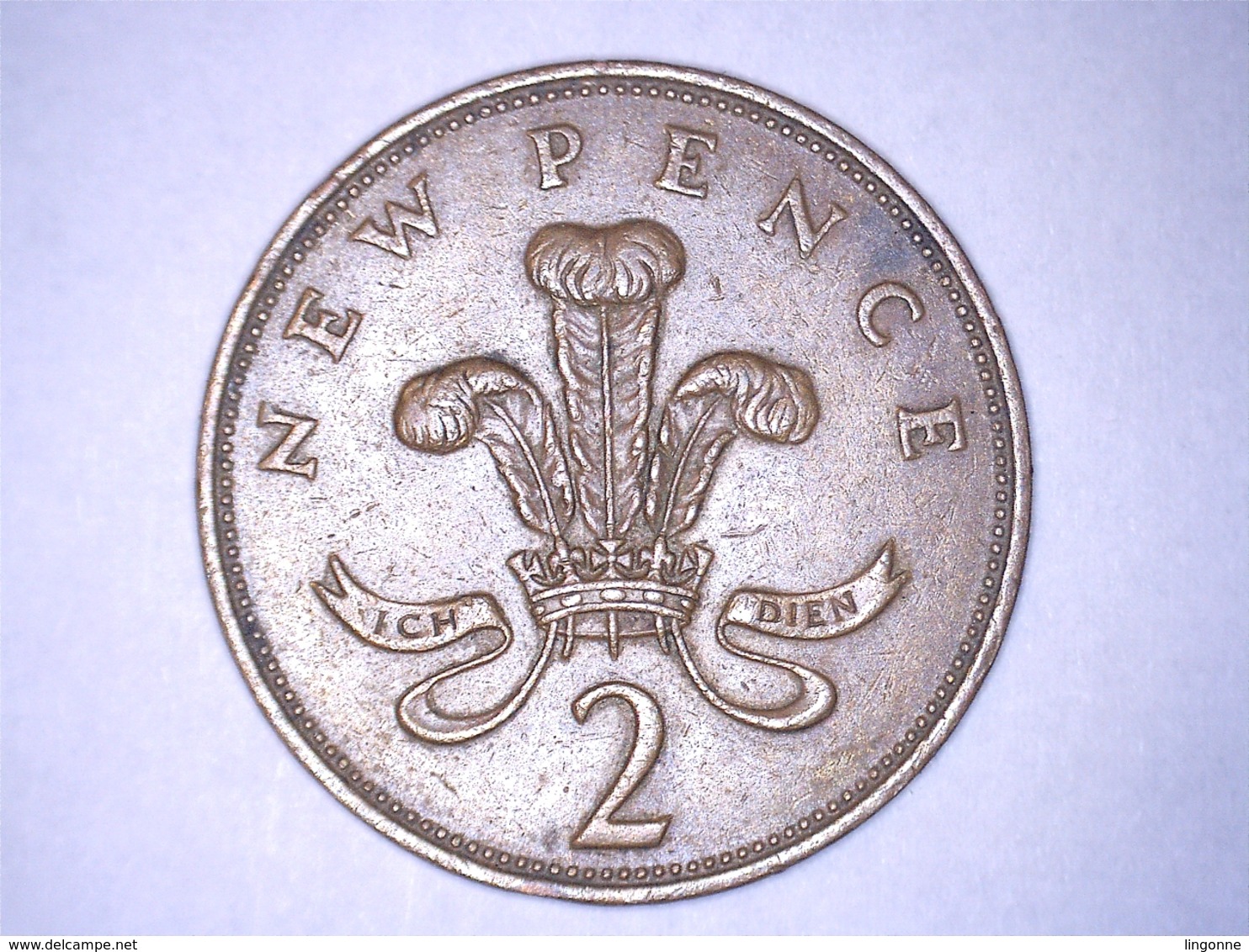 Monnaie, Grande-Bretagne, Elizabeth II, 2 New Pence, 1971 - 2 Pence & 2 New Pence
