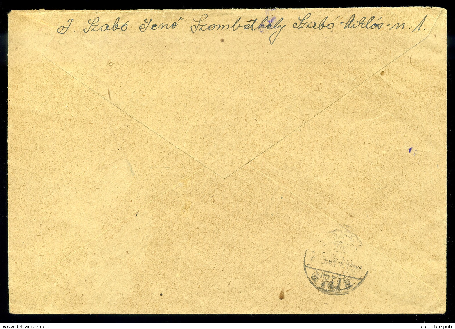 SZOMBATHELY 1945.09. Ajánlott Cenzúrázott Infla Levél Budapestre /period3 Domestic 20g Registered CENSORED Cover 10P+20P - Brieven En Documenten