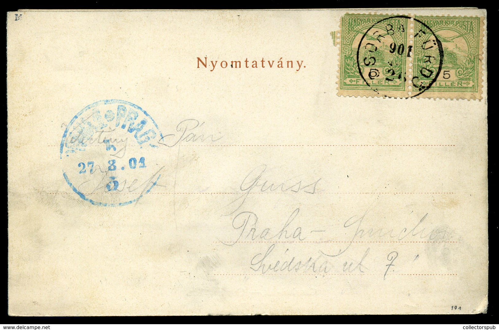 TÁTRA 1901. Háromrészes Panoráma Képeslap - Hongarije