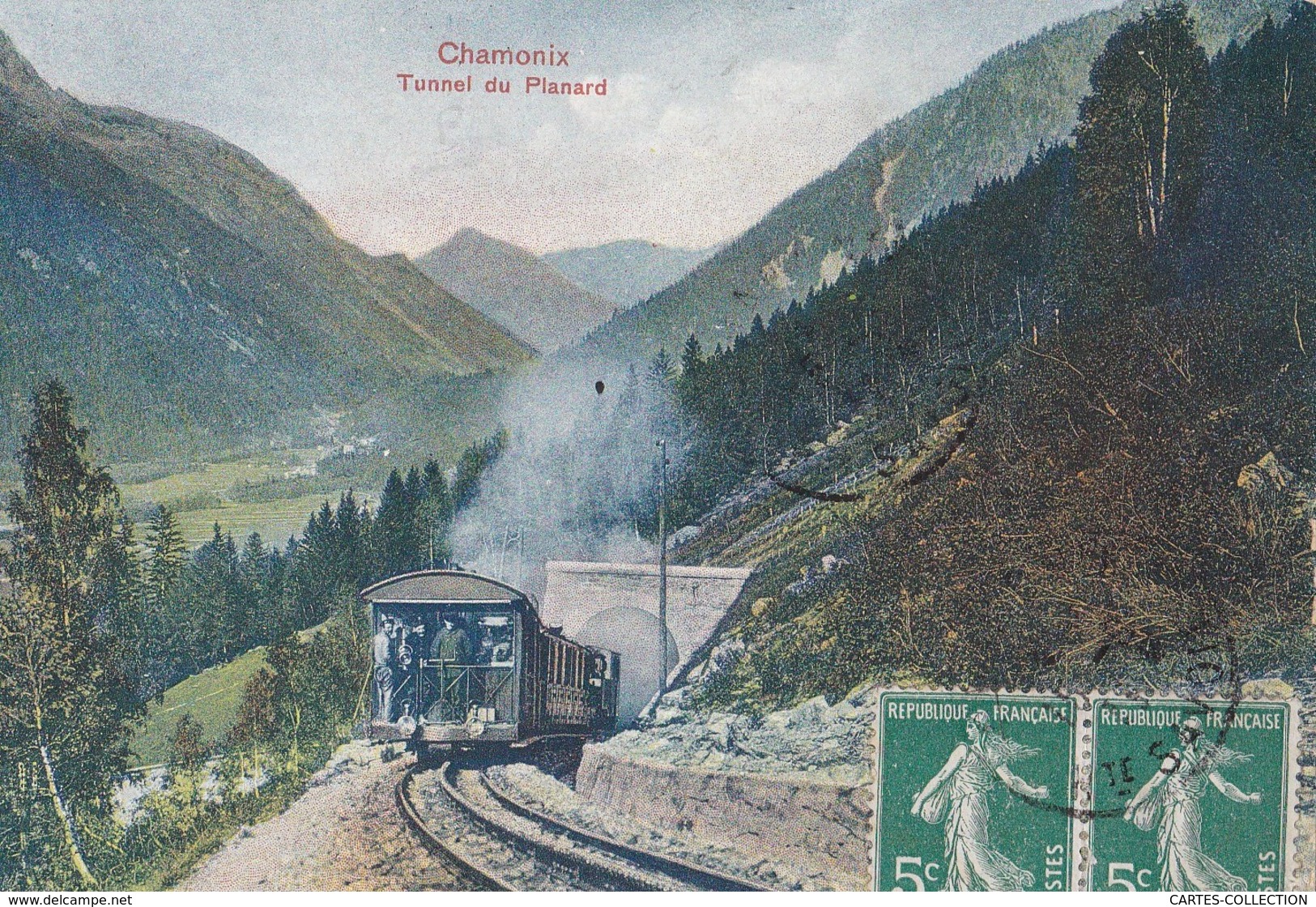 CPA/467......CHAMONIX ...TUNNEL DU PLANNARD - Chamonix-Mont-Blanc