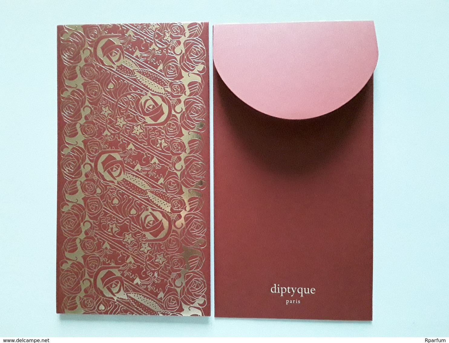 DIPTYQUE   " Enveloppe Rouge " Année Du RAT "   ! - Modernes (à Partir De 1961)