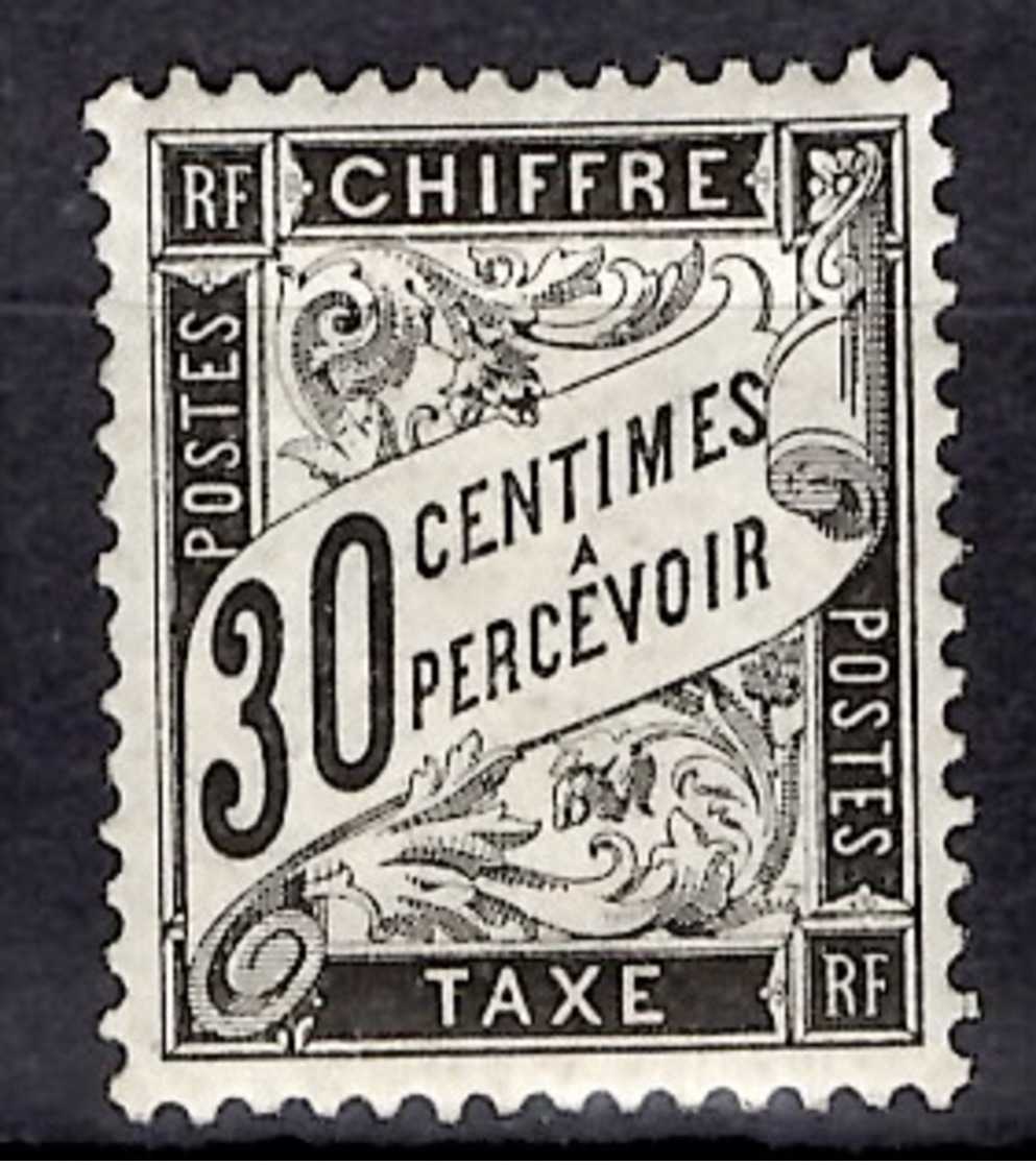 France Timbre Taxe YT N° 18 Neuf *. Belle Gomme D'origine. Premier Choix! A Saisir! - 1859-1959 Nuovi