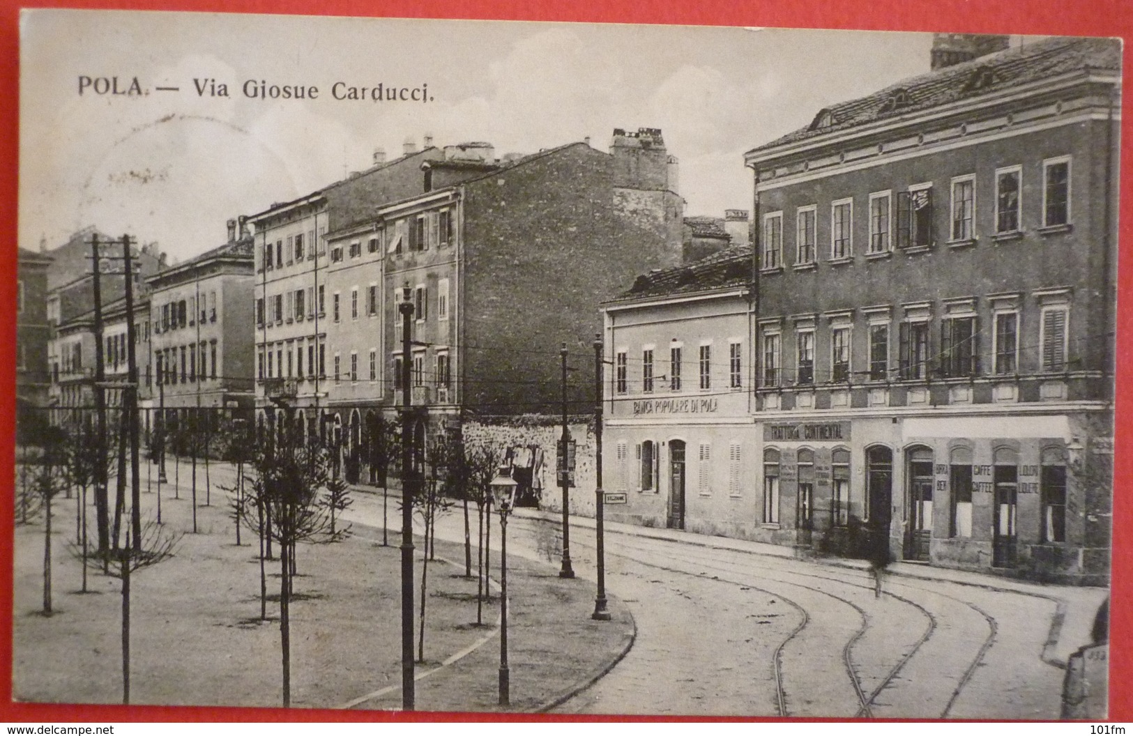 PULA - POLA , VIA GIOSUE CARDUCCI - Croazia