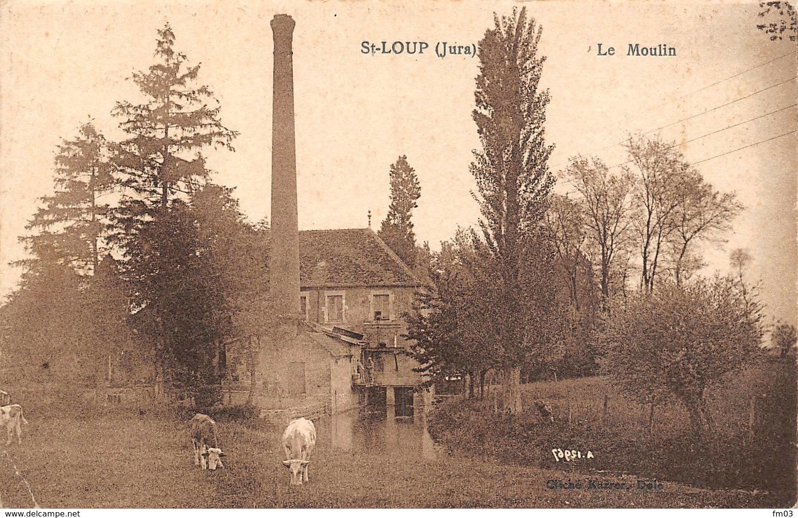 Saint St Loup Canton Chemin Moulin - Autres & Non Classés