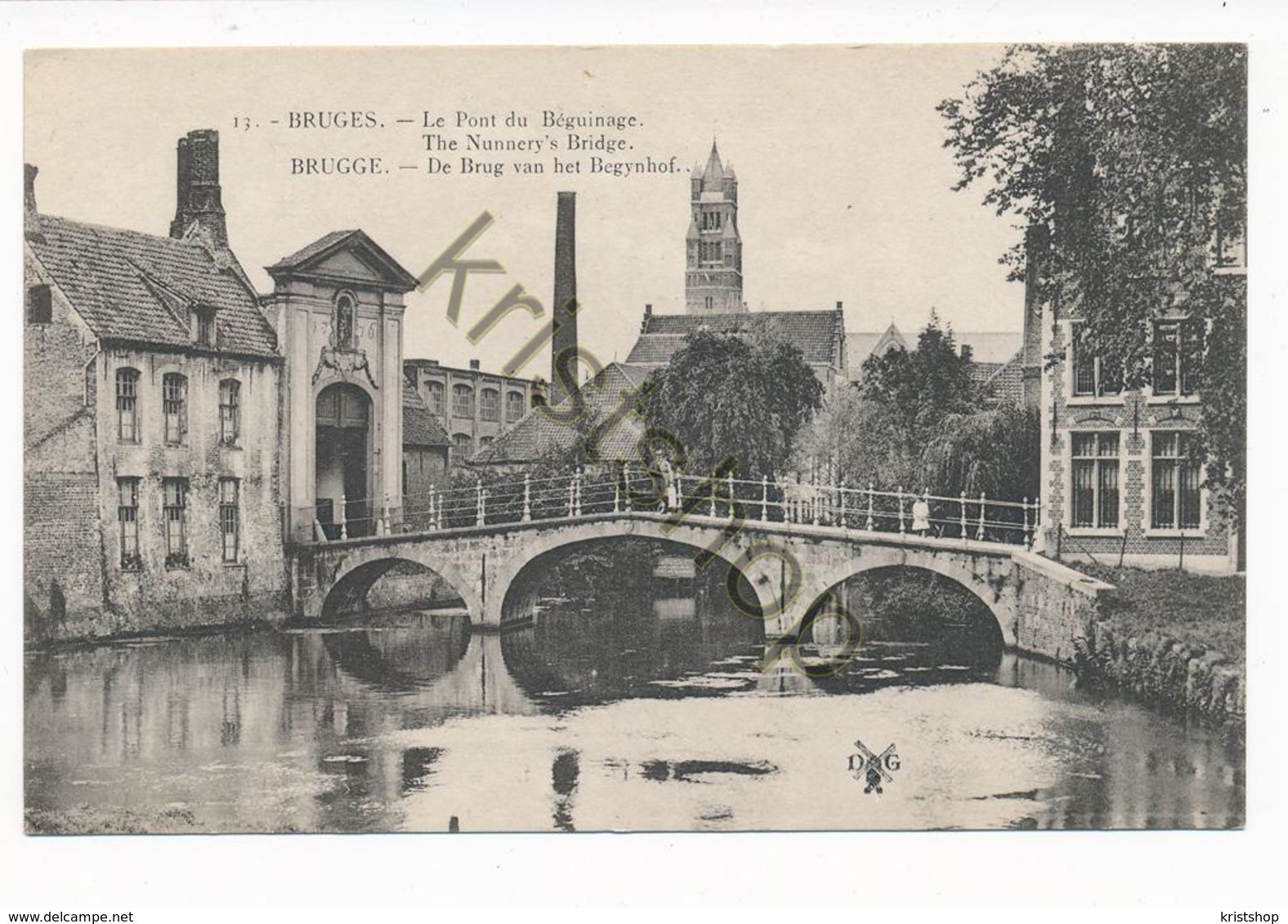 Bruges - Le Pont Du Béguinage [AA30-0.965 - Sonstige & Ohne Zuordnung