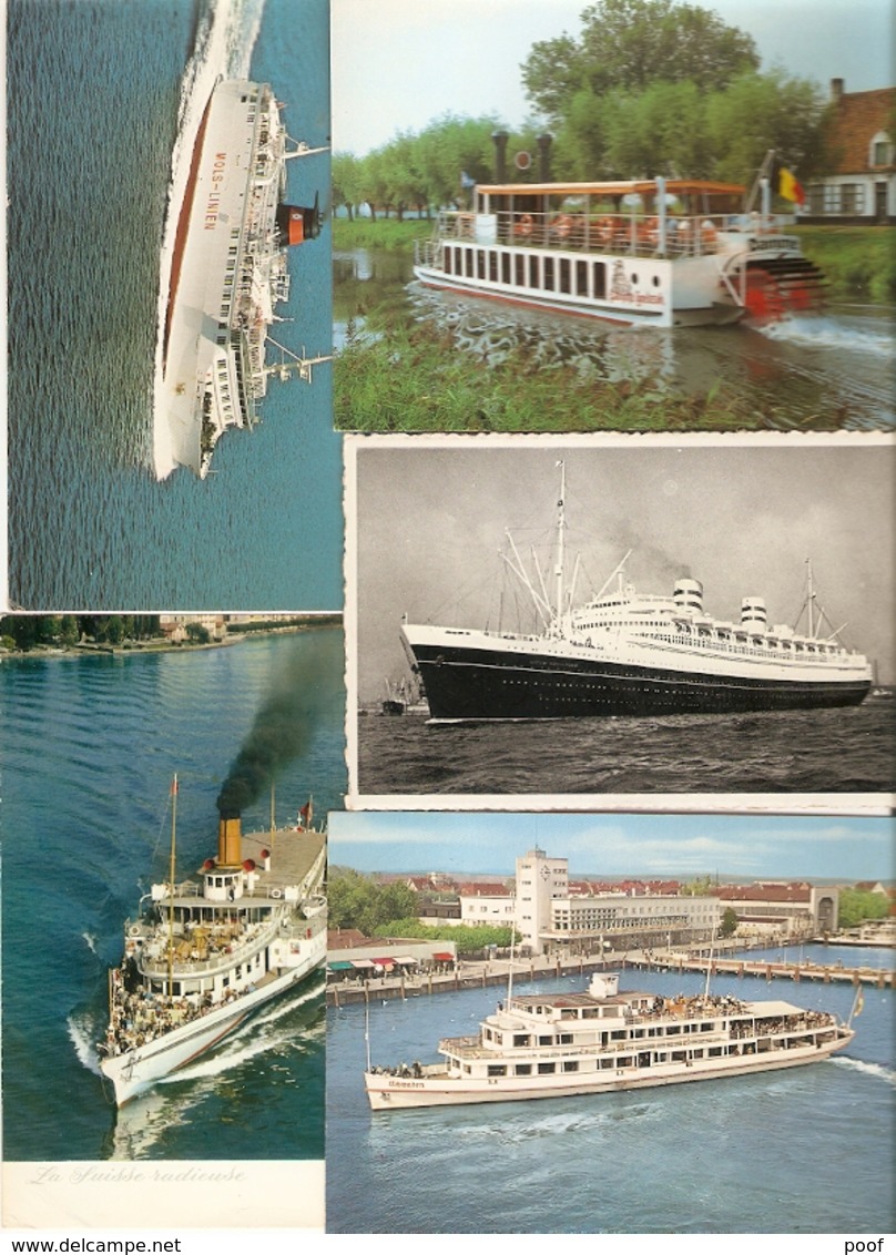 40 x Vaartuigen : Schip , bateau , ship  ( schepen , bateaux, ships)---  40 cards