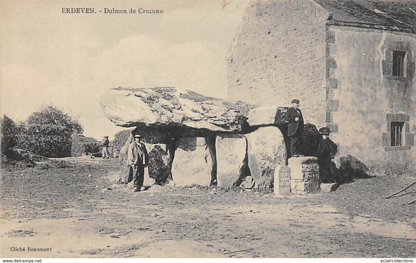 Erdeven        56        Dolmen De Crucuno      (Voir Scan) - Erdeven