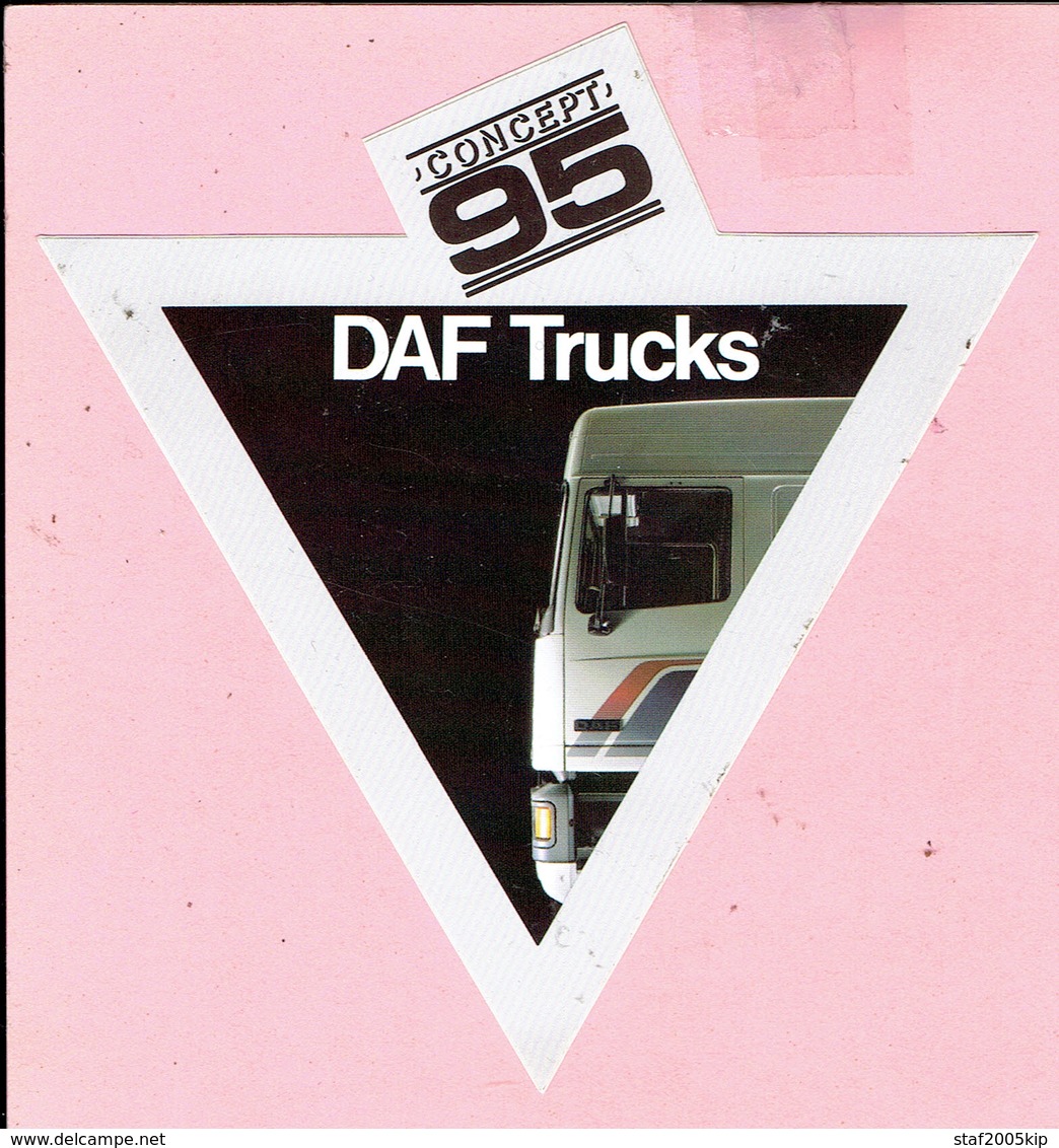 Sticker - CONCEPT 95 - DAF Trucks - Autocollants