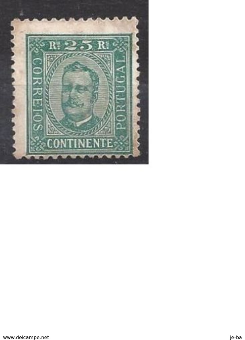 Portugal Mi 70ya (1892) Plakker X Mh - Unused Stamps